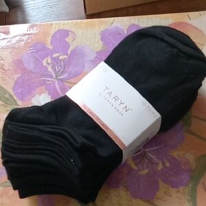 Taryn Rose Black Casual Socks - 10 Pack